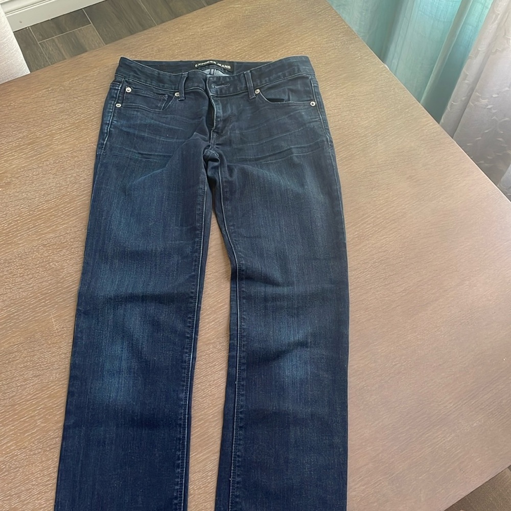 Express skinny stella low rise
